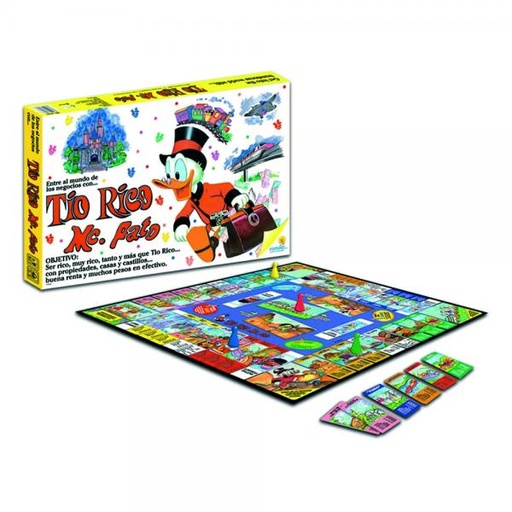 [RN35004] Juego de Mesa Tío Rico Mc. Pato 8a+