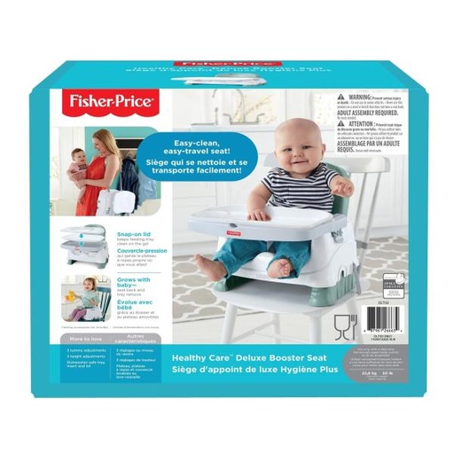 [MTDLT02] F-P Silla de Comer Crece con tu Bebé Portátill 3 Ajustes de Altura