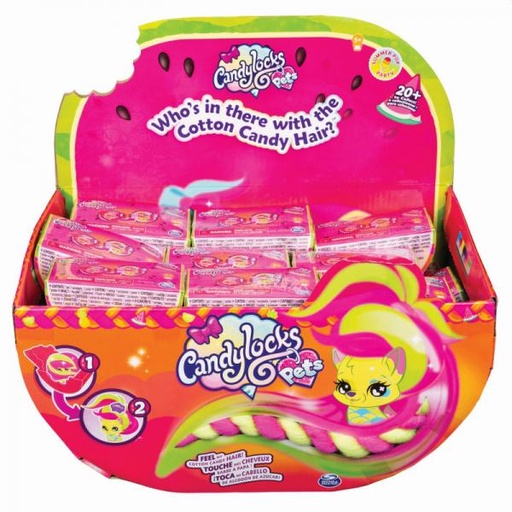 [BT6056249] Mascotas Candylocks Pets Sorpresa Display/20 5a+