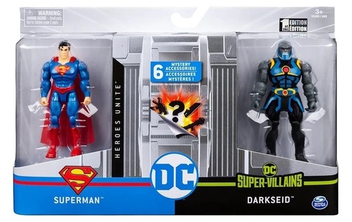 [BT6056334] Figuras DC Comics Set/2 6 Accesorios Misteriosos 3a+
