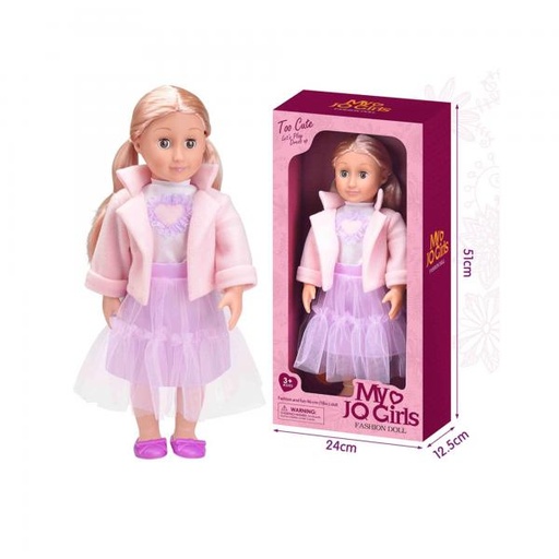 [WW2045] Muñeca My JQ Girls Fashionista Bonnie 46cm 3a+ (440295)