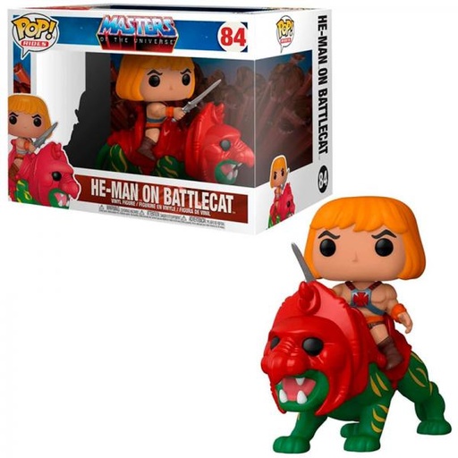 [FK47680] Figura Funko Pop! He-Man y Batllecat Amos del Universo 3a+