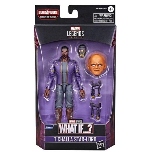 [HBF0329] Figura Marvel Lengeds Que Pasaría Si? T´challla Star-Lord 4a+