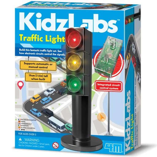 [4M3441] KidzLabs Semáforo Magnético 5a+