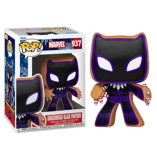 [FK50662] Figura Funko Pop! (937) Black Panter Galleta de Jenjibre 3a+