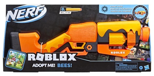 [HBF2486] Lanzador Nerf Roblox Bees! 8a+