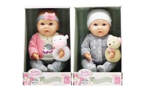 [GIG21214] Bebé de Colección Nostalgia con Osito Surt/2 Baby Dream 2a+