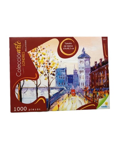 [RN12357] Rompecabezas 1000 pzs Colección Arte Londres 16a+
