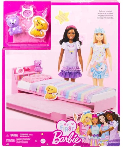 [MTHMM64] Accesorios para las  Muñecas Barbie Dormitorio  3a+