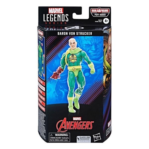 [HBF6613] Figura Marvel Legends Avengers 4a+ (Baron Von Strucker)