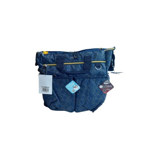[AC21800747] Bolso Pañalero Con Tiras Largas Azul  (007472)