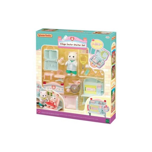 [EH05705] Familias Sylvanian Set de Inicio Village Doctor 3a+ " Ternurines "