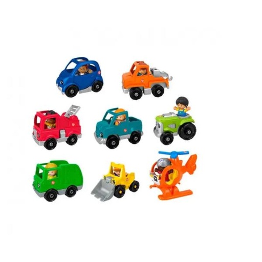 [MTHPX84] Fisher Price / Little People Camiones de Trabajo  1-5a ( Surtido de 5  - Se venden por separado )