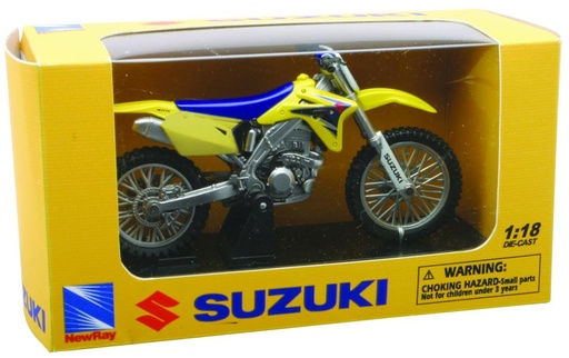 [TY67223] Motocicleta Suzuki RM-Z450 1:18 5a+