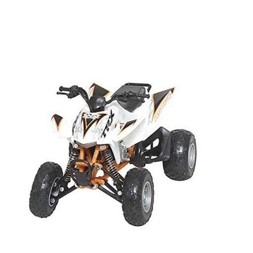 [TY57473] Cuadraciclo Honda TRX450R Blanco 1:12 5a+