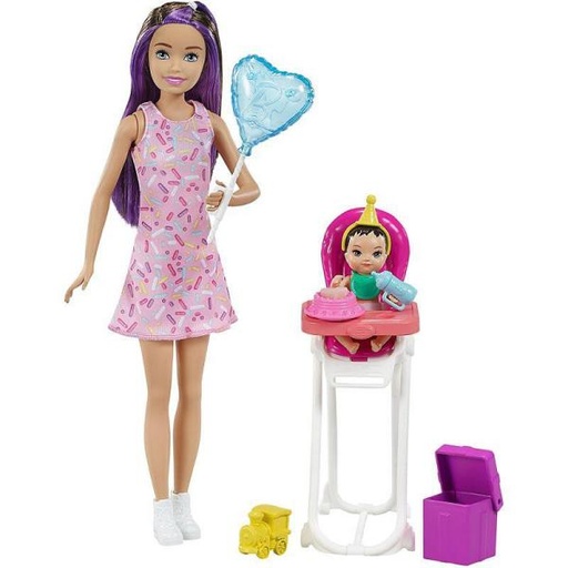 [MTGRP40] Muñecas Barbie Skipper Baby Sister Inc 3a+