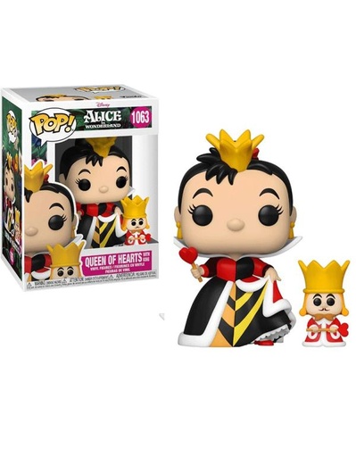 [FK55740] Figura Funko Pop! Alicia en el Pais de las Maravillas (1063) Queen of Hearts 3a+