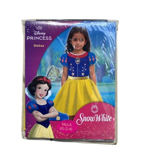 [CV9752] Disfraz Disney Princesa Blanca Nieves Talla (SX2-4)(S4-6) Surt/2 3a+(PT-BLA-RP34)