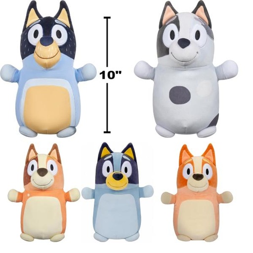 [JZSQBL00023] Peluche Squishmallows Hug Mees de Bluey Surt/5 3a+ ( Se venden por separado )