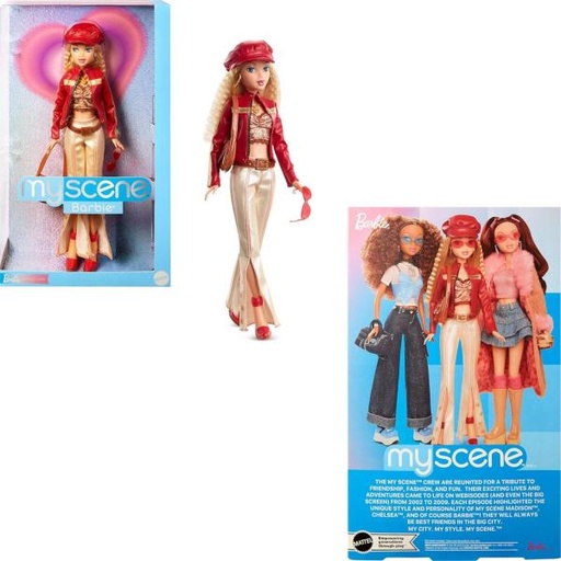 [MTHYC17] Muñeca Barbie My Scene Madison 3a+