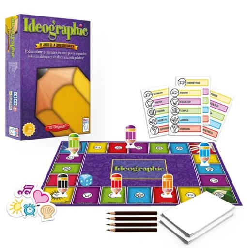 [RN80010] Juego de Mesa Ideografic El Juego de la Expresión Gráfica 14a+
