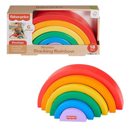 [MTHXT73] Fisher-Price Arcoíris Apilable 18m+