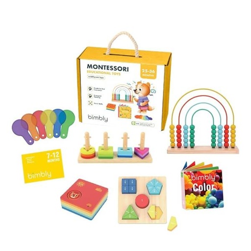 [TKTK754] Caja de Educación de Formas 49Pzs 25-36m