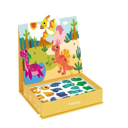 [TKTK405] Estuche Magnético de Dinosaurios 3a+