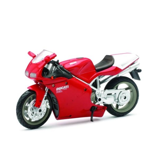 [TY43693] Motocicleta 1:12 Ducati 998s 5a+