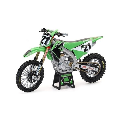 [TY58413] Motocicleta 1:12 Kawasaki KX 450SR Jason Anderson 8a+