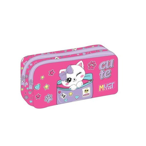 [DK586305] Cartuchera de Gatitos 3a+