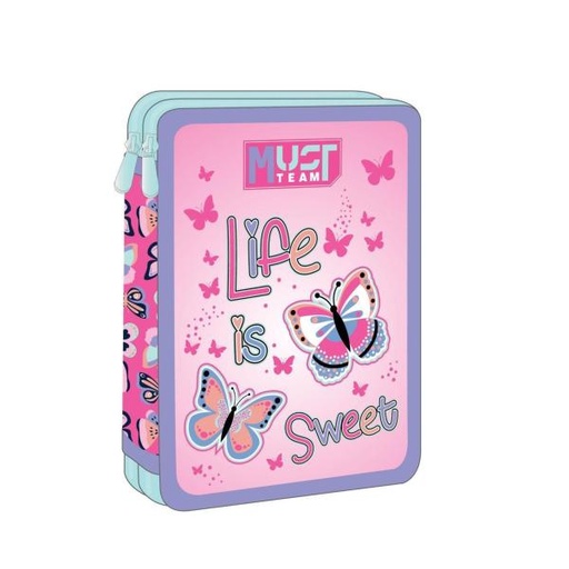 [DK586320] Cartuchera de Mariposa con Accesorios 3a+