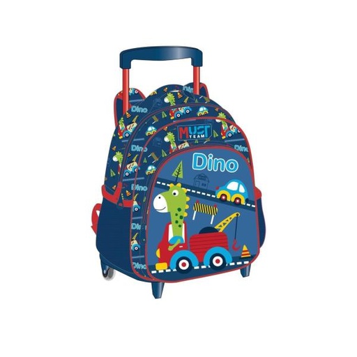 [DK586237] Salveque Pequeño con Rodines de Dinosaurio 3a+