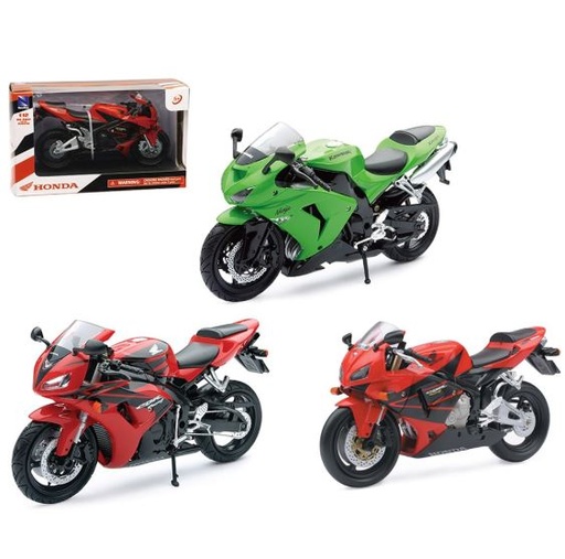 [TY42443] Motocicleta 1:12 Kawasaki ZX-10R 5a+