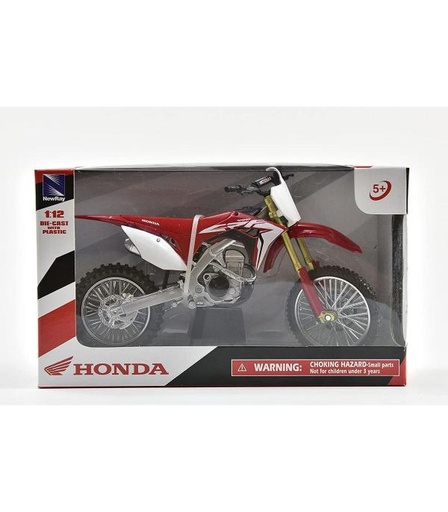 [TY57873] Motocicleta Honda CRF450R 1:12 5a+