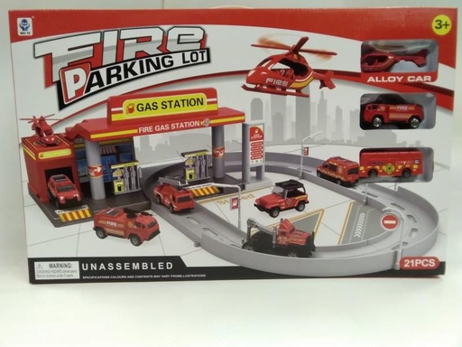 [WW559977A] Estación de Gas Bomberos 21pzs 3a+(438285)