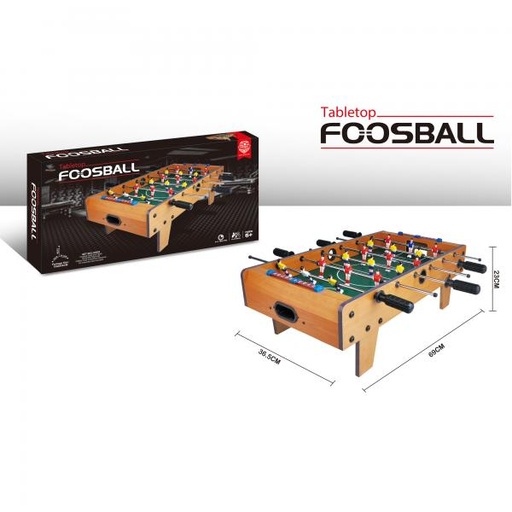 [WW2333] Mini Mesa de Futbolín 23x69x36.5cm 6a+ (436366)