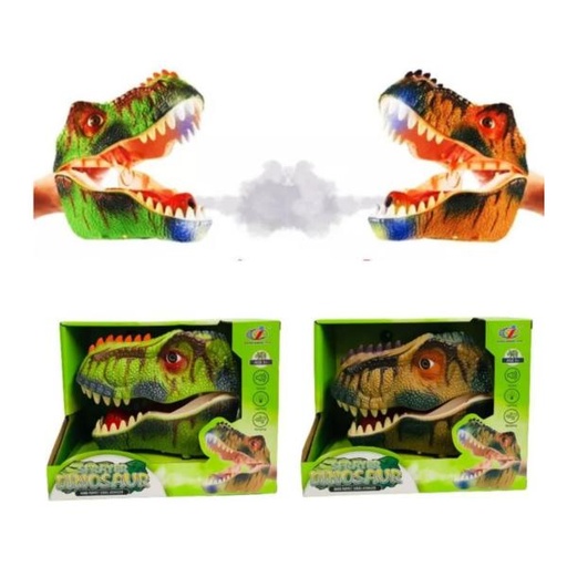 [WWQ9899ZJ03] Marioneta de Dinosaurio Pulverizador de Agua con Luz y Sonido 3a+ (454827)