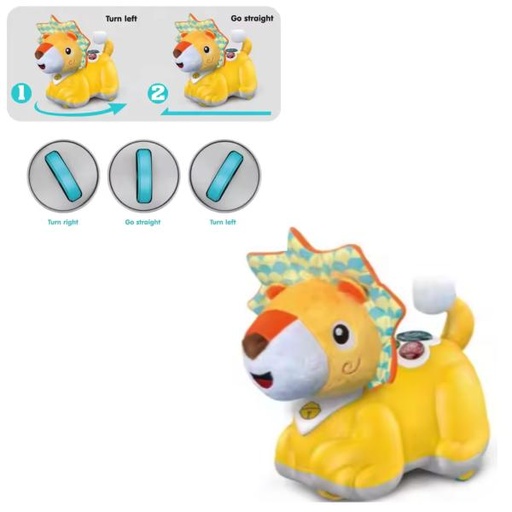 [WWSL88019] Mascota interactiva de Leon para Bebes con luces y sonidos 3a+