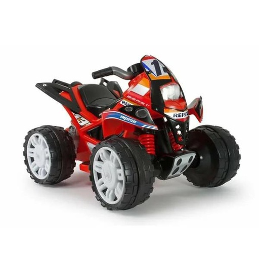 [IN7617] Vehiculo Montar Electrico - Cuadraciclo Montable Injusa Repsol Beast Quad 12V 2a+ 30KG Max