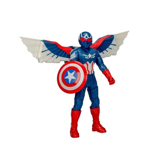 [HBF9298] Figura Marvel Capitan America Brave Modo Vuelo New World 4a+