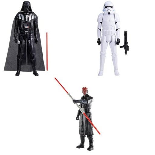 [HBG0771] Figuras Disney Star Wars Surt/3 4a+