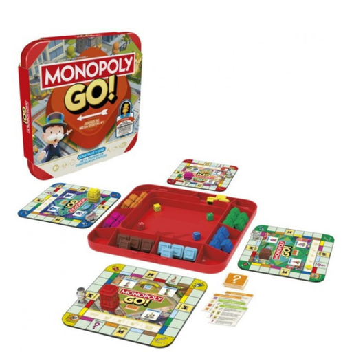[HBG1291] Juego de Mesa Monopoly GO! 8a+