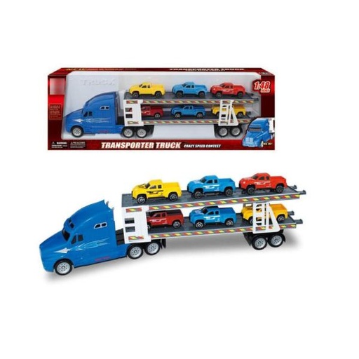 [WW66631J] Camión Transportador de Carritos 1:48 Surt/3 3a+ (441582)