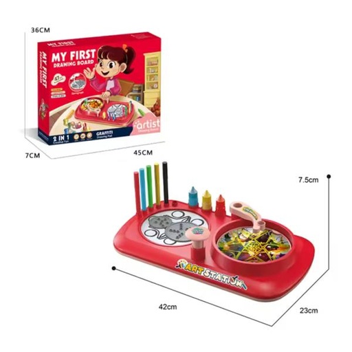 [WW05083] Tablero De Dibujo Con Arte Giratorio (455152)