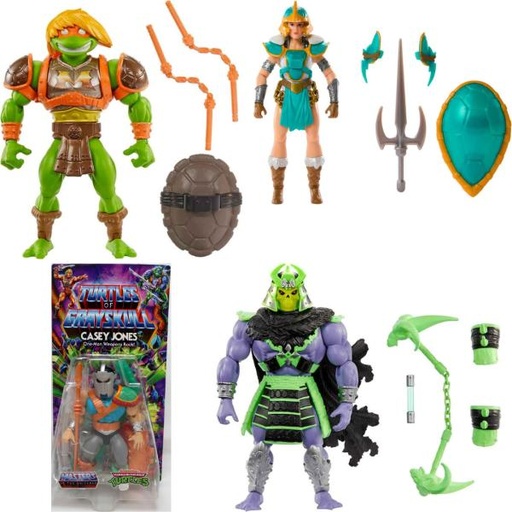 [MTHPR00] Figuras Masters of The Universe Turtles of Grayskull Sur/4 6a+