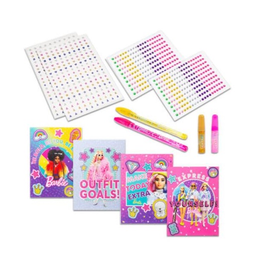 [RS990042] Juego de Fotos con Cristal Brillante de Barbie Extra 6a+