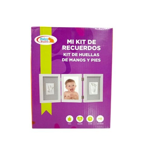 [NENP064] Porta Retrato con Set de Huellas de Manos y Pies 3a+(458818)