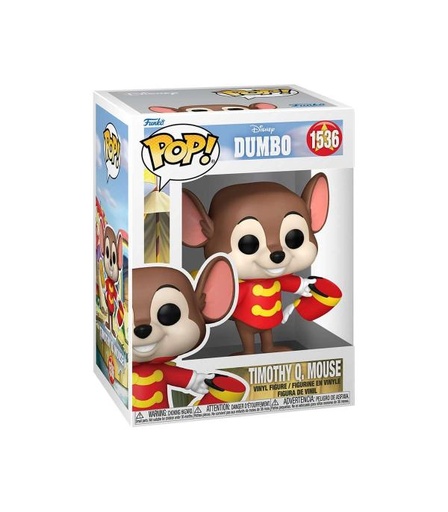 [FK80208] Figura Funko Pop! Disney Dumbo (1536) Timothy Q.Mouse 3a+