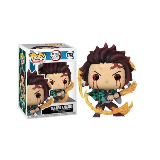 [FK80334] Figura Funko Pop! Demon Slayer (1748) Tanjiro Kamado 3a+